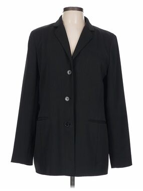 Yansi Fugel Black Oversized Blazer, Size 4